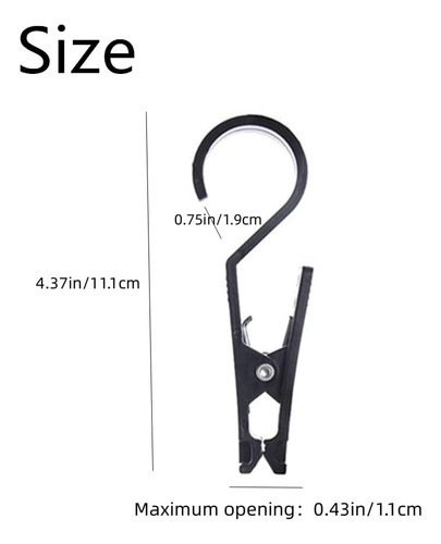 4pcs Accesorios De Carpa Luces De Carpas Gancho Para Acampar