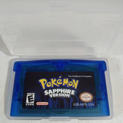 Pokemon Sapphire Safiro Nintendo Game Boy Advance De Pikachu (Usado)