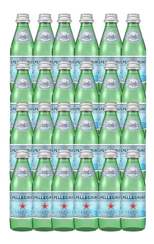 Pack De 24 Piezas De Agua San Pellegrino 250 Ml