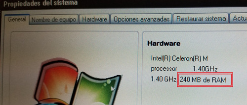 Memoria Ram Ddr1 (sodimm 256mb) Para Laptop (Usado)