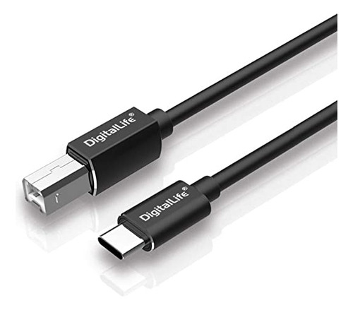 Digitallife Convertidor De Interfaz Usb-c A Midi - Cable Mi.