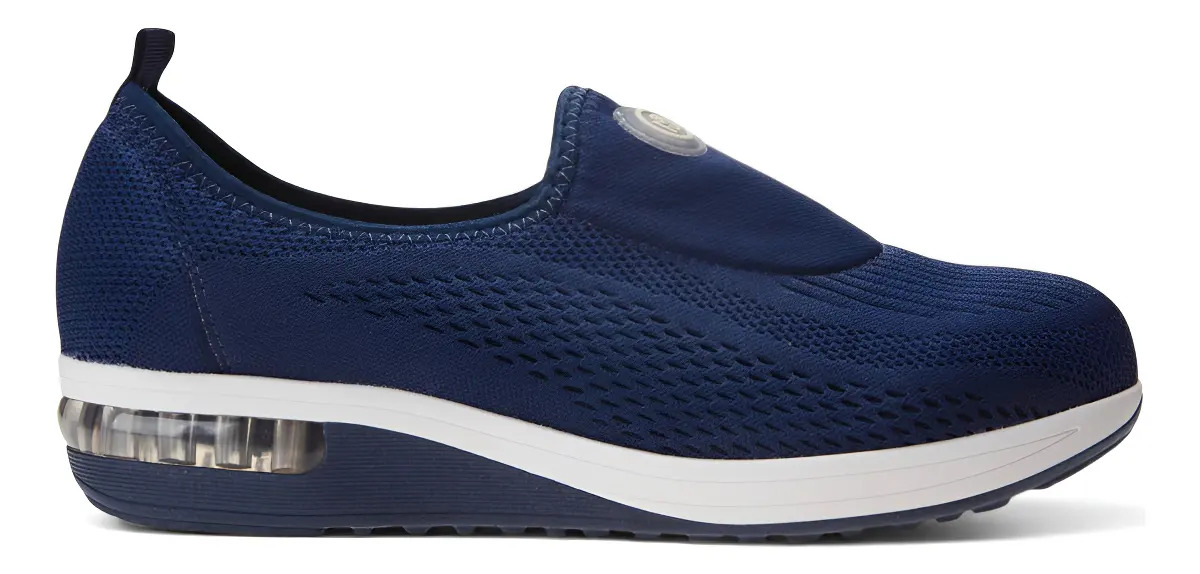 Tênis Feminino Knit Slip On Casual Modare