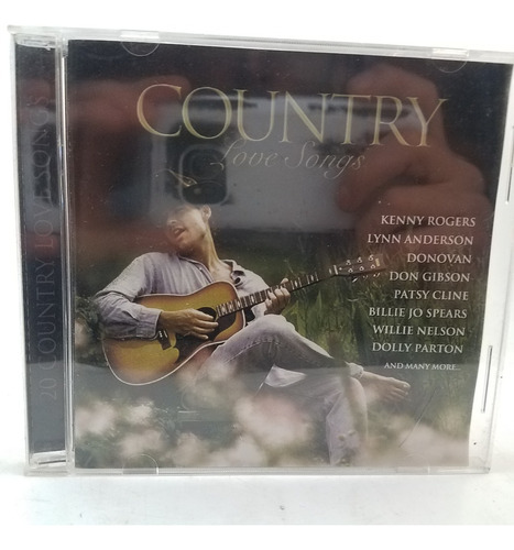 Country Love Songs - Cd - Mb - K Rogers Don Gibson Donovan 