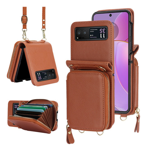 Funda Moda Móvil Multifunción Para Motorola Razr 40 Ultra