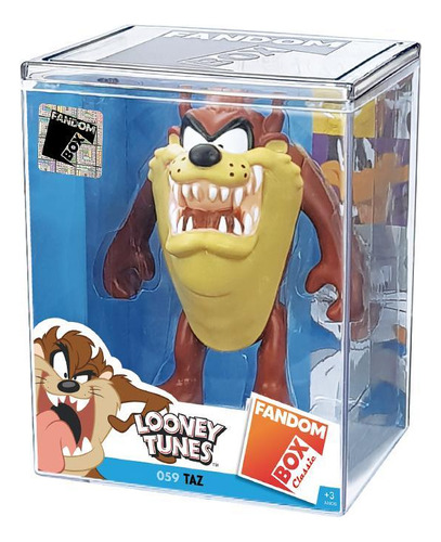 Fandom Box Pernalonga Colecionável Boneco Looney Tunes Taz