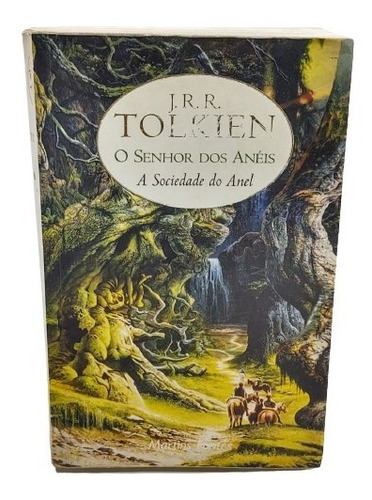 Livro O Senhor Dos Anéis A Sociedade Do Anel Martins Fontes (Usado)