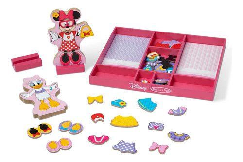 Melissa Doug Disney Minnie Mouse Y Daisy Duck Dress -up Magn