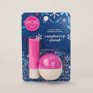 Eos Bálsamos Labiales Raspberry Cloud Barra Y Esfera