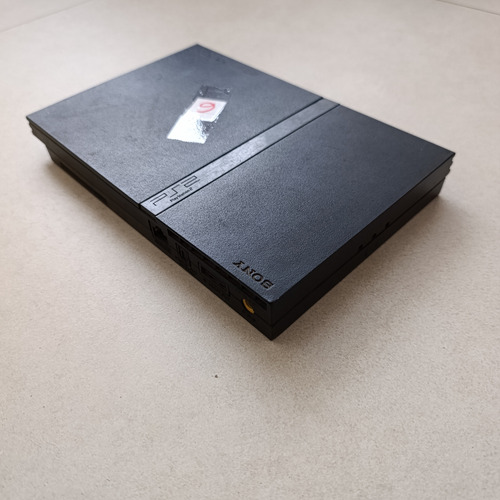 Play 2 Slim Pal Scph-77004 Suelta Playstation 2 Slim Negro