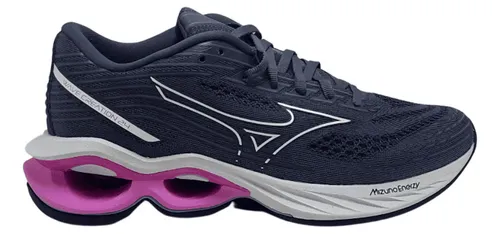Promo o Tenis Mizuno Wave Creation 24 Feminino Cinza Frete