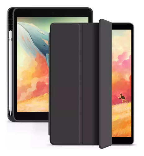 Carcasa Smart Cover Compatible Con iPad De 9 Generación 