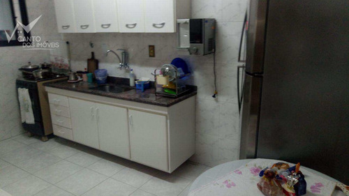 Imagem 6 de 12 de Apartamento Com 2 Dorms, Canto Do Forte, Praia Grande - R$ 350.000,00, 92m² - Codigo: 306 - V306