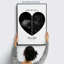 Comprar Regalo Original Mapa Estelar Mapa Lunar Star Map Moon Map
