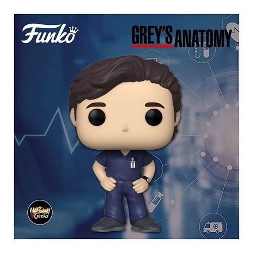 Funko Pop Derek Shepherd Greys Anatomy Meredith Env O Gratis