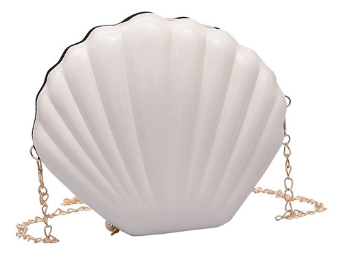 / Bolso De Hombro Con Forma De Concha Para Mujer, Monedero