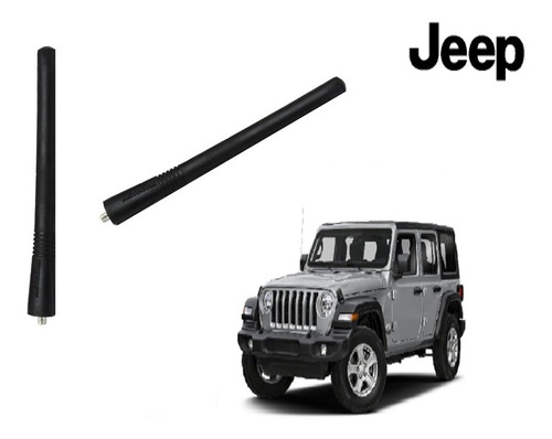 Antena 14 Cm  Carro Jeep Wrangler