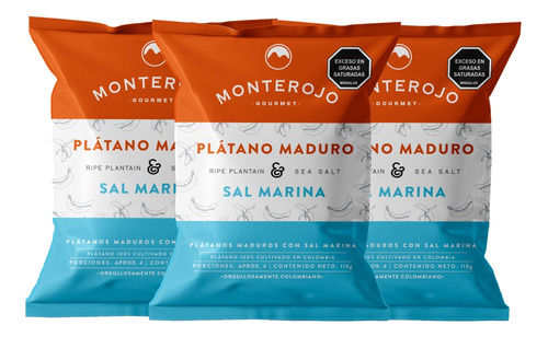 3 Pack Platano Maduro Sal Marina