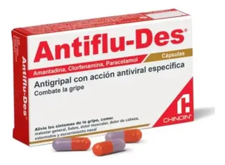 Antiflu-des 3mg/50mg/300mg Caja Con 24 Cápsulas