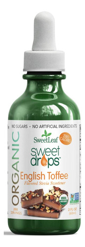 Sweetleaf Organic Sweet Drops Edulcorante De Stevia Con Sabo