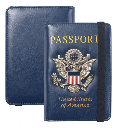 Facath Funda Porta Pasaporte Funda De Viaje Funda Billete...