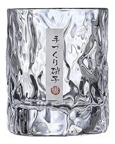 Vaso De Whisky Montaña Cristal Cuña Vaso Japonés Antiguo Vas