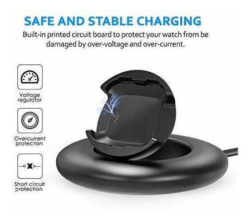 Cargador Versa Lite Edition Charger Nanw 90° Plegable Base