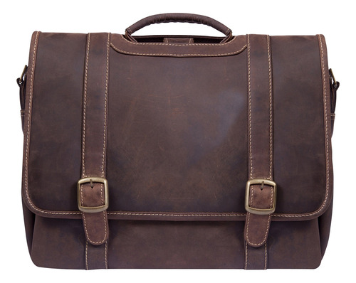 Canyon Outback Old Fort Piel Maletin Para Portatil Marron)