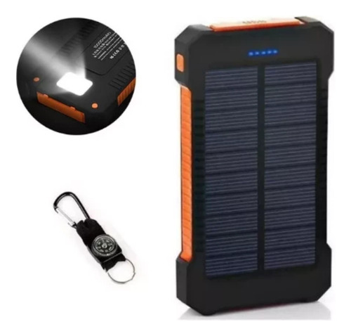 Banco De Carga Solar De 20000 Mah A Prueba De Agua