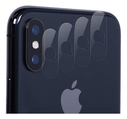 Akwox Protector De Lente De Cámara Para iPhone X