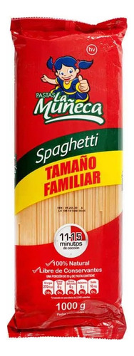 Spaghetti La Muñeca X 1000g - g a $6