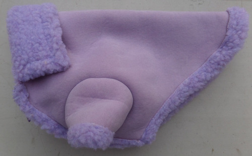 Chamarra Invierno Con Borrega Talla 1 Lila Ropa Para Perros