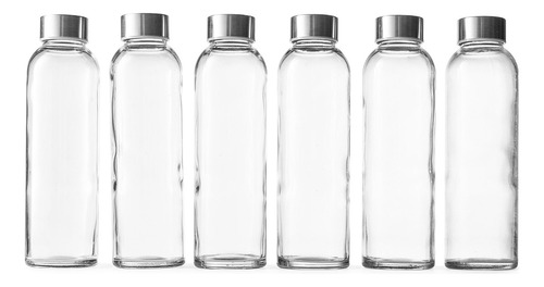 Epica Botellas De Vidrio Transparente Con Tapas | Botellas .