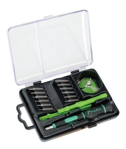 Imagen 3 de 6 de Kit Destornilladores Reparar Celular iPhone Proskit Sd-9314