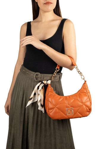 Bolsa Hobo Cloe Onsamy I Mediano Color Marrón