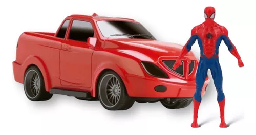 Carro de Empurrar Homem Aranha com Boneco - Lider Brinquedos