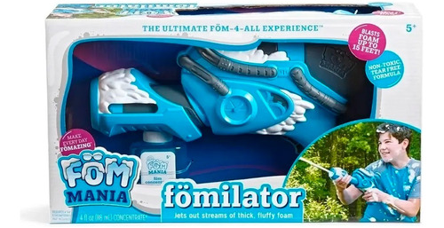 Pistola Lanzador De Espuma Fom Mania Fomilator Juguete