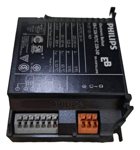 Balasto Electronico Eb-c De 2x26w Plt/c Philips