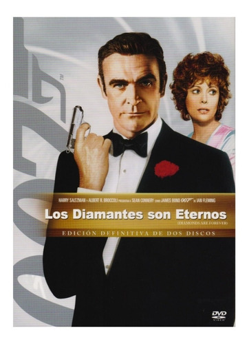 Los Diamantes Son Eternos 007 James Bond , Pelicula 2 Dvd