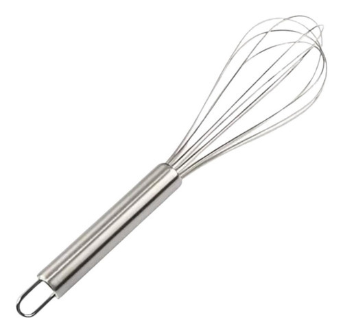 Fouet/fuê Manual Batedor De Ovos Profissional Em Inox 22cm