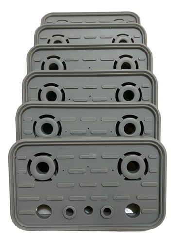 Ventosa Goma Almohdilla Vacío Cnc Superior 125x75x17mm