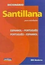 Comprar Dicionário Santilana Para Estudantes: Espanhol-port. u002F Port.- Espanhol De Miguel Diaz Pela Santillana (2003)