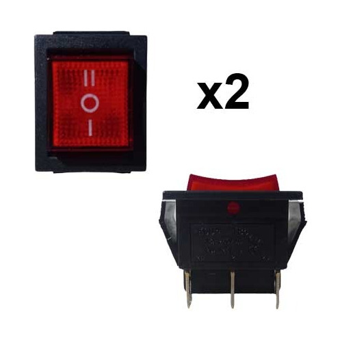 Interruptor Switch Boton 2 Pase Universal Con Luz Automotriz