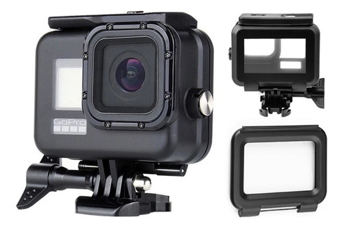 Housing Acuatico Negro Para Gopro Hero 9/10/11/12