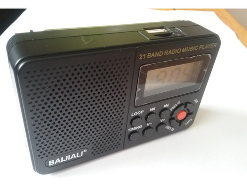  Radio Digital A.m F.m Mp3 Recargable Buen Sonido ,portable 