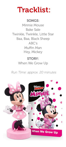 Tonies Minnie Mouse Audio Play Personaje De Disney