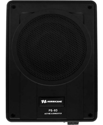 Imagem 1 de 7 de Caixa Amplificada Hurricane Ps8d Slim Selada 8 200w Rms