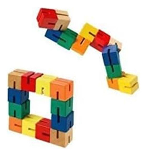Puzzle De Madera, Puzzle Fidget Multi Colored Puzzle Stird,