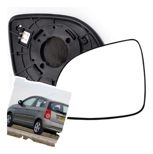 Luna Espejo Izquierdo Compatible Kia Picanto Morning 2007-11