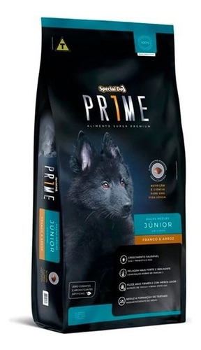 Ração Special Dog Prime Júnior Cães Filhotes R.médias 3kg