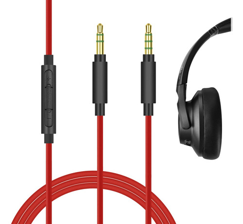 Cable Audio Microfono Para Soundcore Life Q30 Q35 2 Active 4